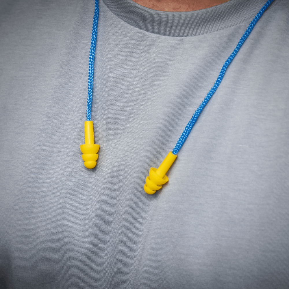 Worksafe Disposable Corded Ear Plugs - 50 Pairs Model No- 402/50