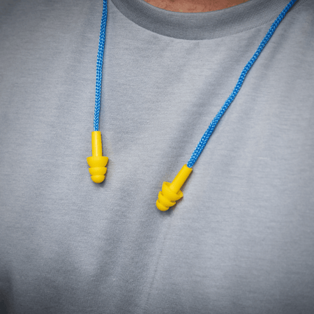 Worksafe Disposable Corded Ear Plugs - 50 Pairs Model No- 402/50