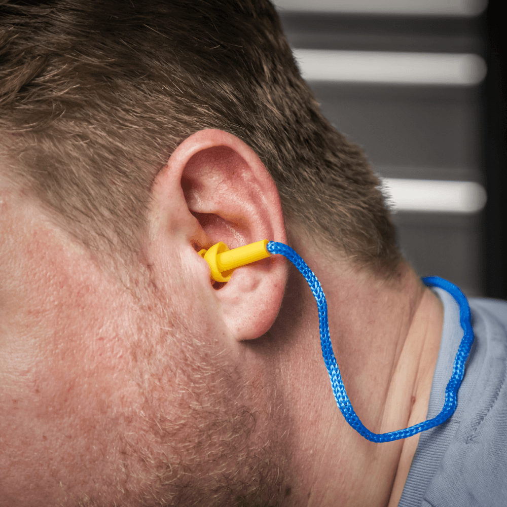 Worksafe Disposable Corded Ear Plugs - 50 Pairs Model No- 402/50