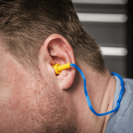 Worksafe Disposable Corded Ear Plugs - 50 Pairs Model No- 402/50