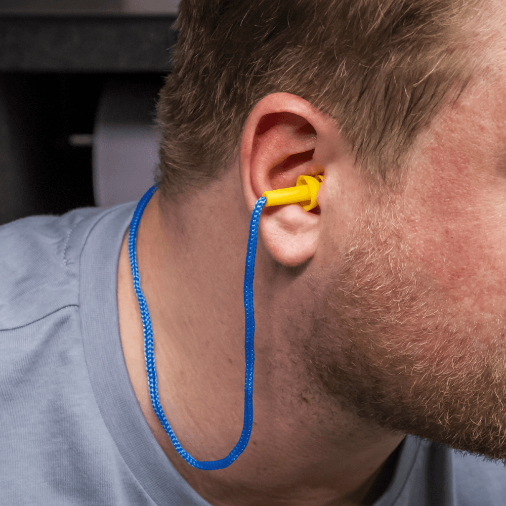 Worksafe Disposable Corded Ear Plugs - 50 Pairs Model No- 402/50