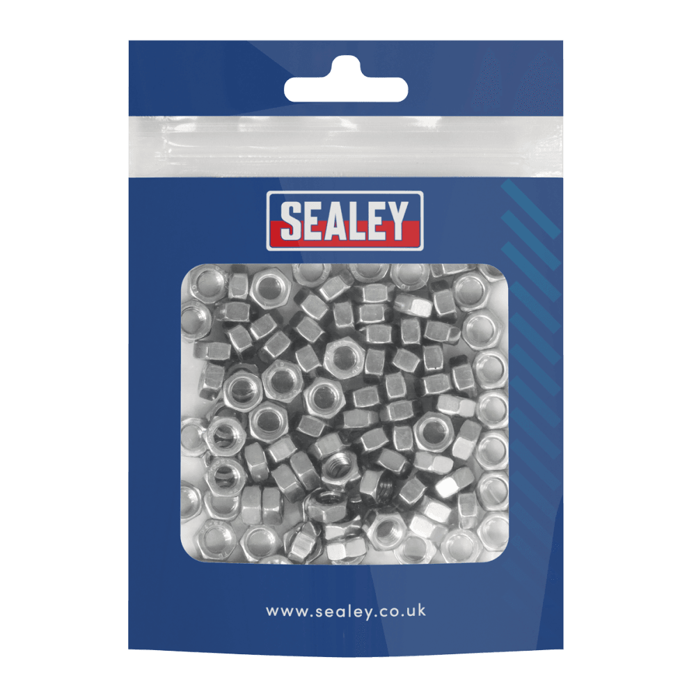 Stainless Steel Nut M5 A2, DIN 934 - Pack of 100 Model No- SS5