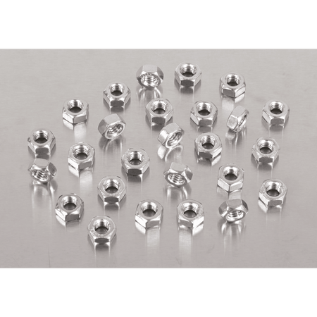 Stainless Steel Nut M6 x 1mm, DIN 934 - Pack of 100 Model No- SS6