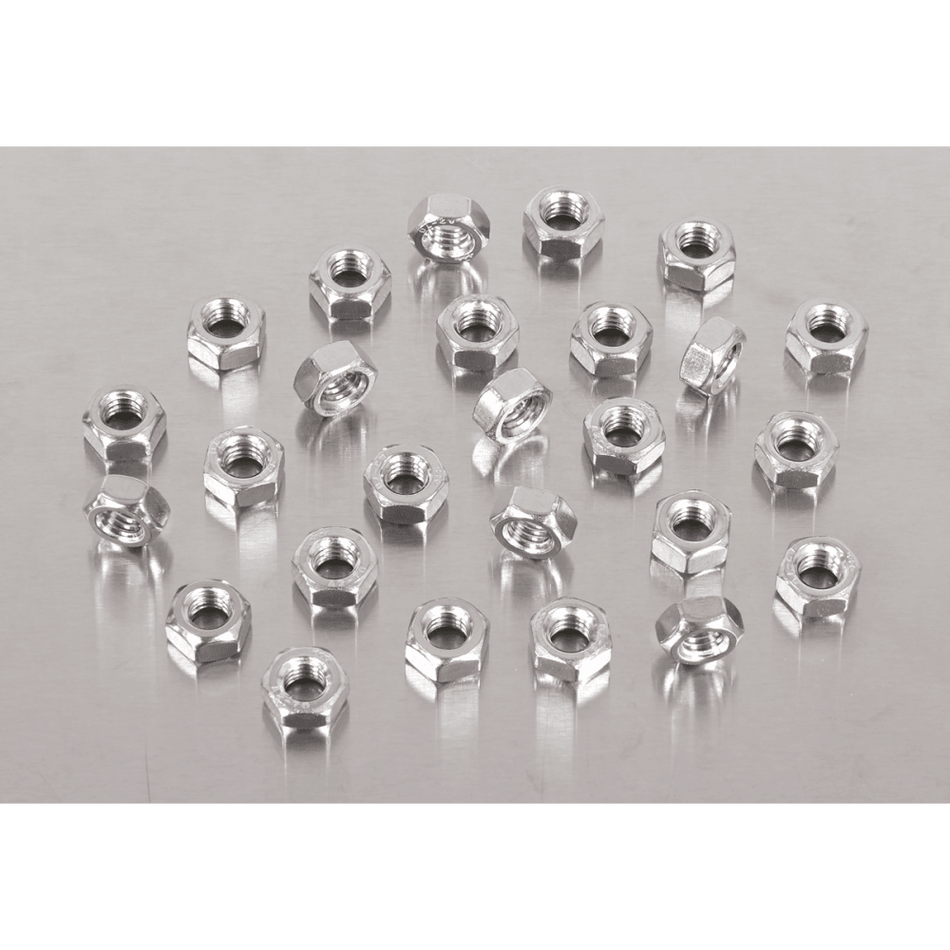 Stainless Steel Nut M6 x 1mm, DIN 934 - Pack of 100 Model No- SS6