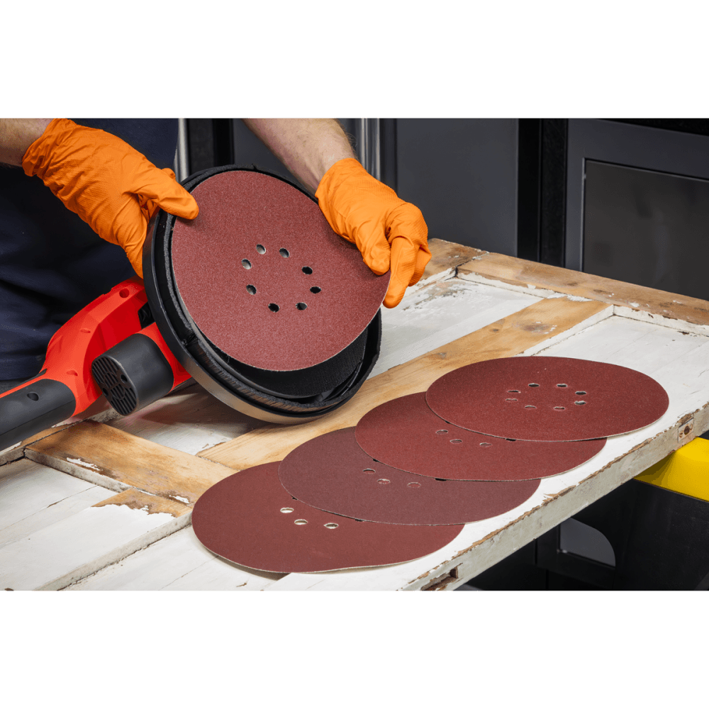 225mm Hook-and-Loop Sanding Disc Set 5pc Model No- SSD05