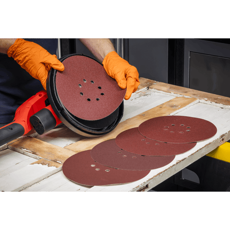 225mm Hook-and-Loop Sanding Disc Set 5pc Model No- SSD05