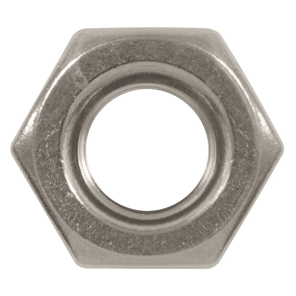 Stainless Steel Nut M10 A2, DIN 934 - Pack of 50 Model No- SSN10