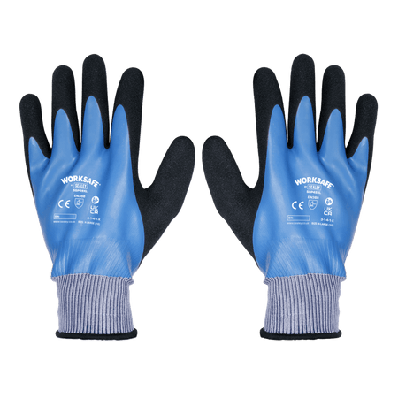 Worksafe Waterproof Latex Gloves, X-Large - Pair Model No- SSP49XL
