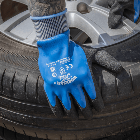 Worksafe Waterproof Latex Gloves, X-Large - Pair Model No- SSP49XL