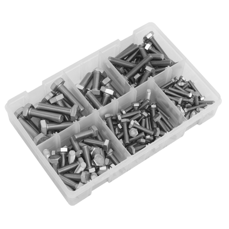 Stainless Steel Setscrew Assortment M5-M10 150pc Model No- AB078SS