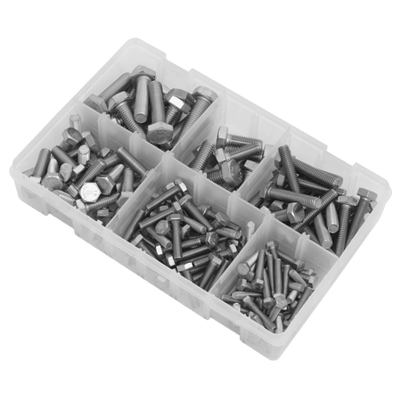 Stainless Steel Setscrew Assortment M5-M10 150pc Model No- AB078SS
