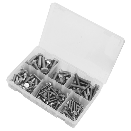 Stainless Steel Setscrew Assortment M5-M10 150pc Model No- AB078SS