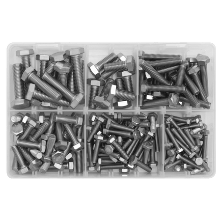 Stainless Steel Setscrew Assortment M5-M10 150pc Model No- AB078SS