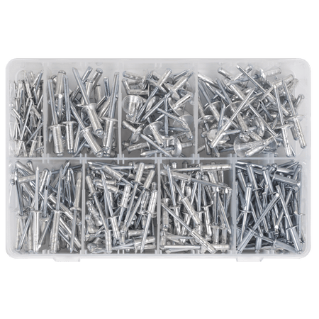 Aluminium Rivet Assortment 335pc Model No- AB079AR