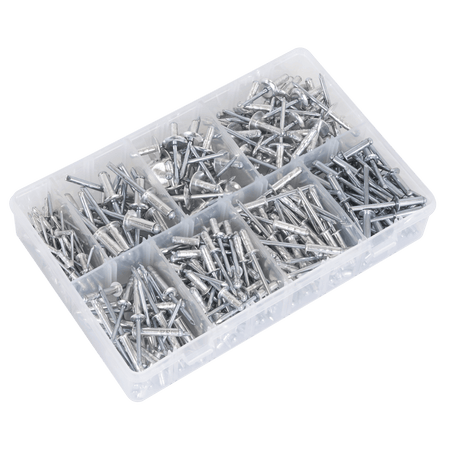 Aluminium Rivet Assortment 335pc Model No- AB079AR