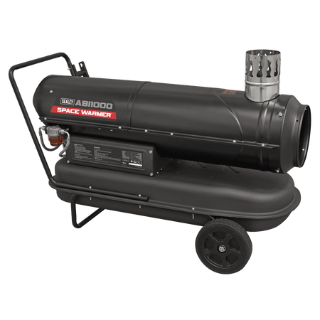 Space Warmer® Indirect Kerosene/Diesel Heater with Wheels 102,000Btu/hr : Model No- ABI1000