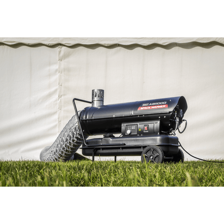 Space Warmer® Indirect Kerosene/Diesel Heater with Wheels 102,000Btu/hr : Model No- ABI1000