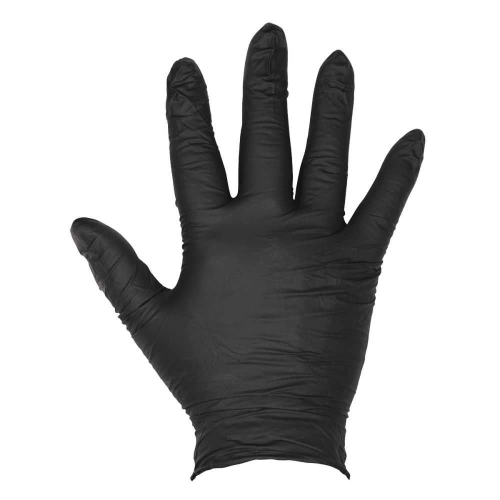 Extra-Thick Powder-Free Disposable Nitrile Gloves, Large - Pack of 100 Model No- SSP60L