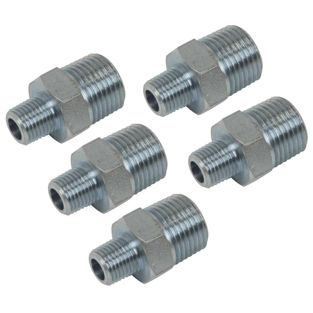 PCL Reducing Union 1/2"BSPT to 1/4"BSPT - Pack of 5 Model No- AC101