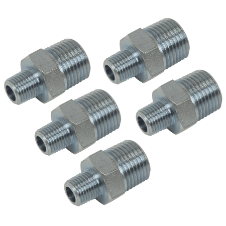 PCL Reducing Union 1/2"BSPT to 1/4"BSPT - Pack of 5 Model No- AC101