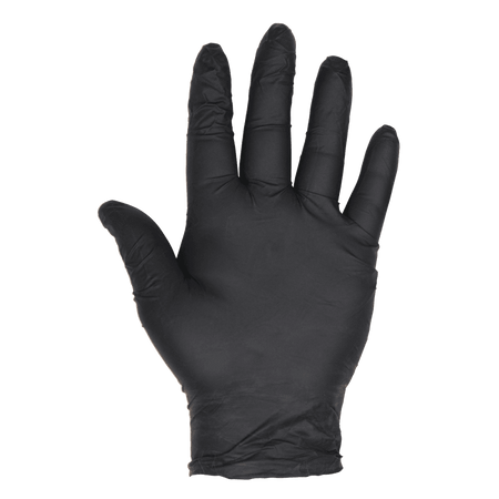 Extra-Thick Powder-Free Disposable Nitrile Gloves, Large - Pack of 100 Model No- SSP60L
