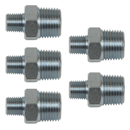 PCL Reducing Union 1/2"BSPT to 1/4"BSPT - Pack of 5 Model No- AC101