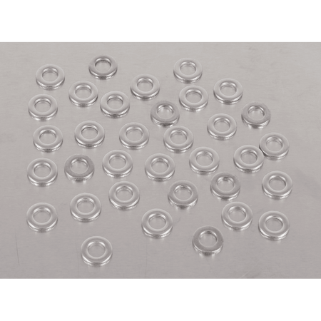 Flat Washer Stainless Steel M6, DIN 125 - Pack of 100 Model No- SSW6