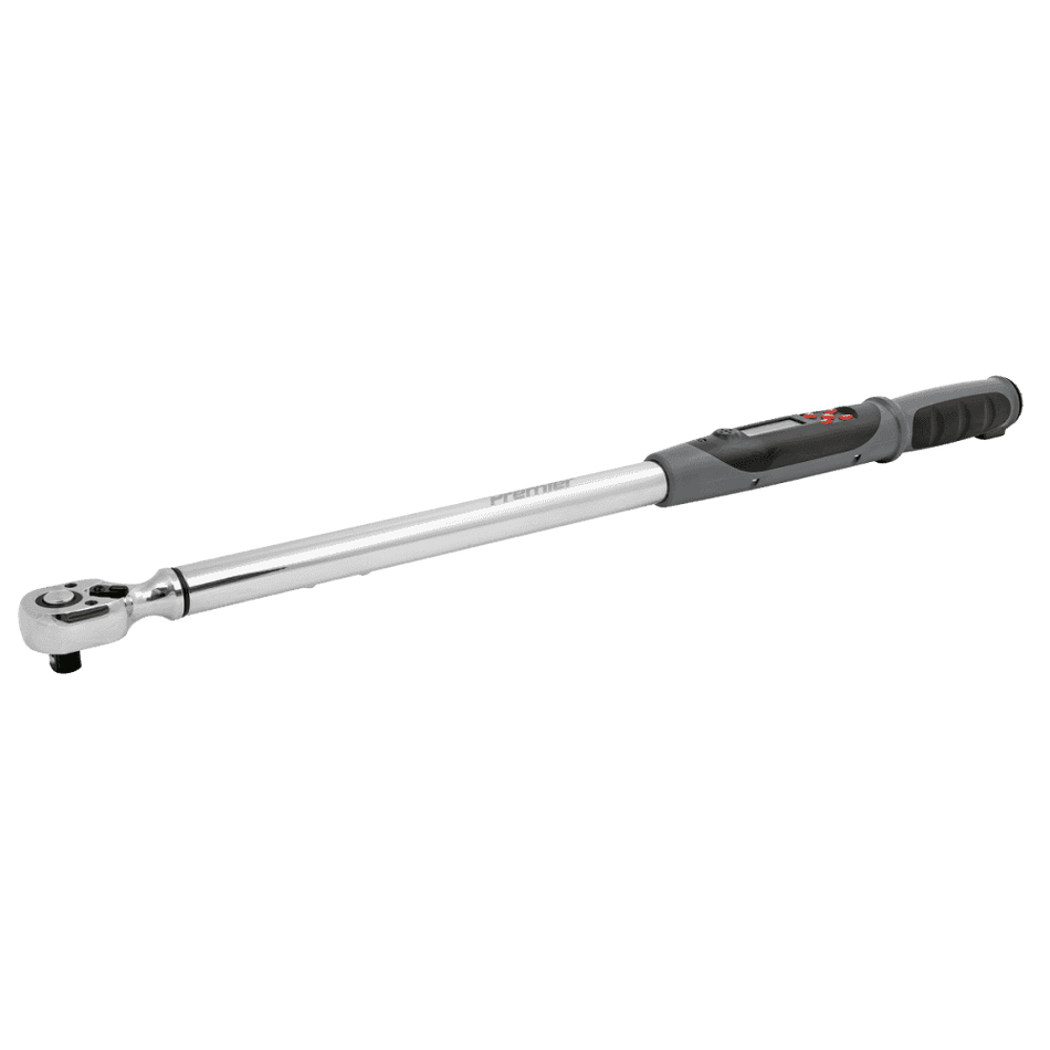Premier Digital Torque Wrench with Angle Function 1/2"Sq Drive 30-340Nm : Model No- STW310