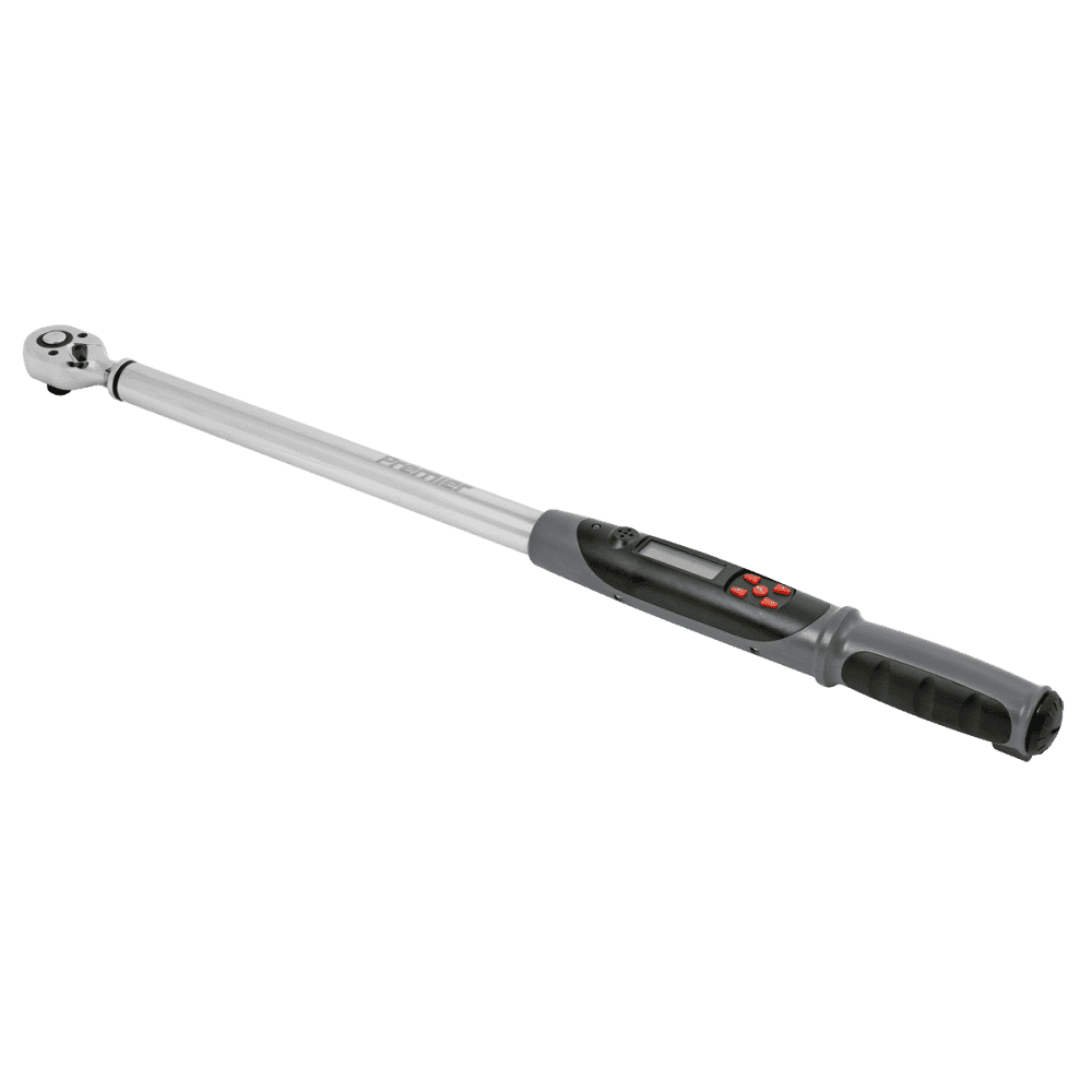Premier Digital Torque Wrench with Angle Function 1/2"Sq Drive 30-340Nm : Model No- STW310