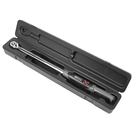 Premier Digital Torque Wrench with Angle Function 1/2"Sq Drive 30-340Nm : Model No- STW310