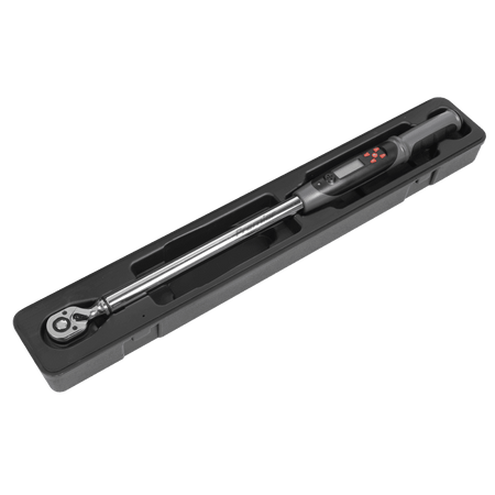 Premier Digital Torque Wrench with Angle Function 1/2"Sq Drive 30-340Nm : Model No- STW310