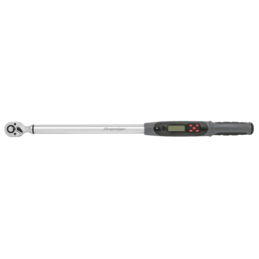 Premier Digital Torque Wrench with Angle Function 1/2"Sq Drive 30-340Nm : Model No- STW310