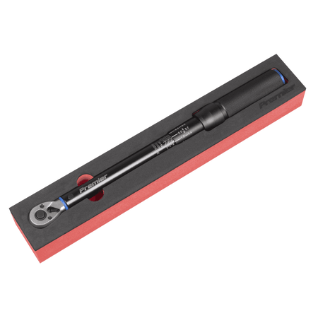 Torque Wrench Micrometer 3/8"Sq Drive Calibrated 20-120Nm - Premier Black : Model No- STW903B