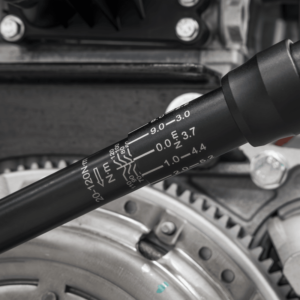 Torque Wrench Micrometer 3/8"Sq Drive Calibrated 20-120Nm - Premier Black : Model No- STW903B