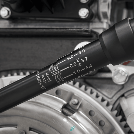 Torque Wrench Micrometer 3/8"Sq Drive Calibrated 20-120Nm - Premier Black : Model No- STW903B