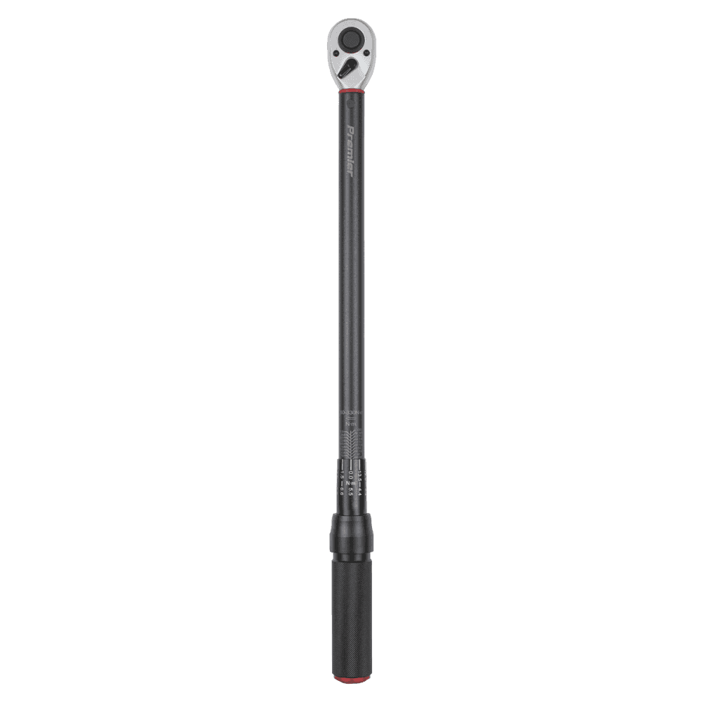 Premier Black Torque Wrench Micrometer 1/2"Sq Drive Calibrated 60-330Nm : Model No- STW905B