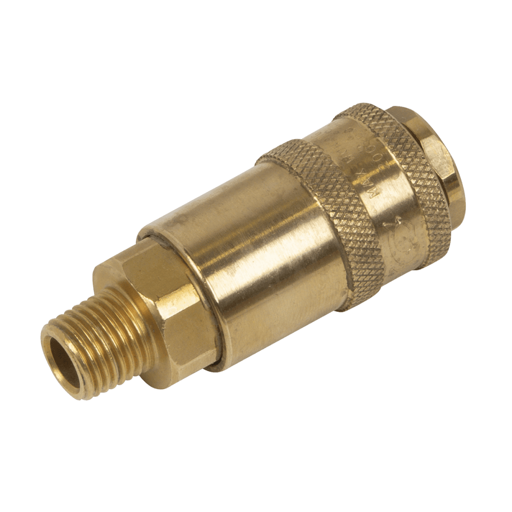 PCL Non-Corrodible Coupling Body Male 1/4"BSPT : Model No- AC91