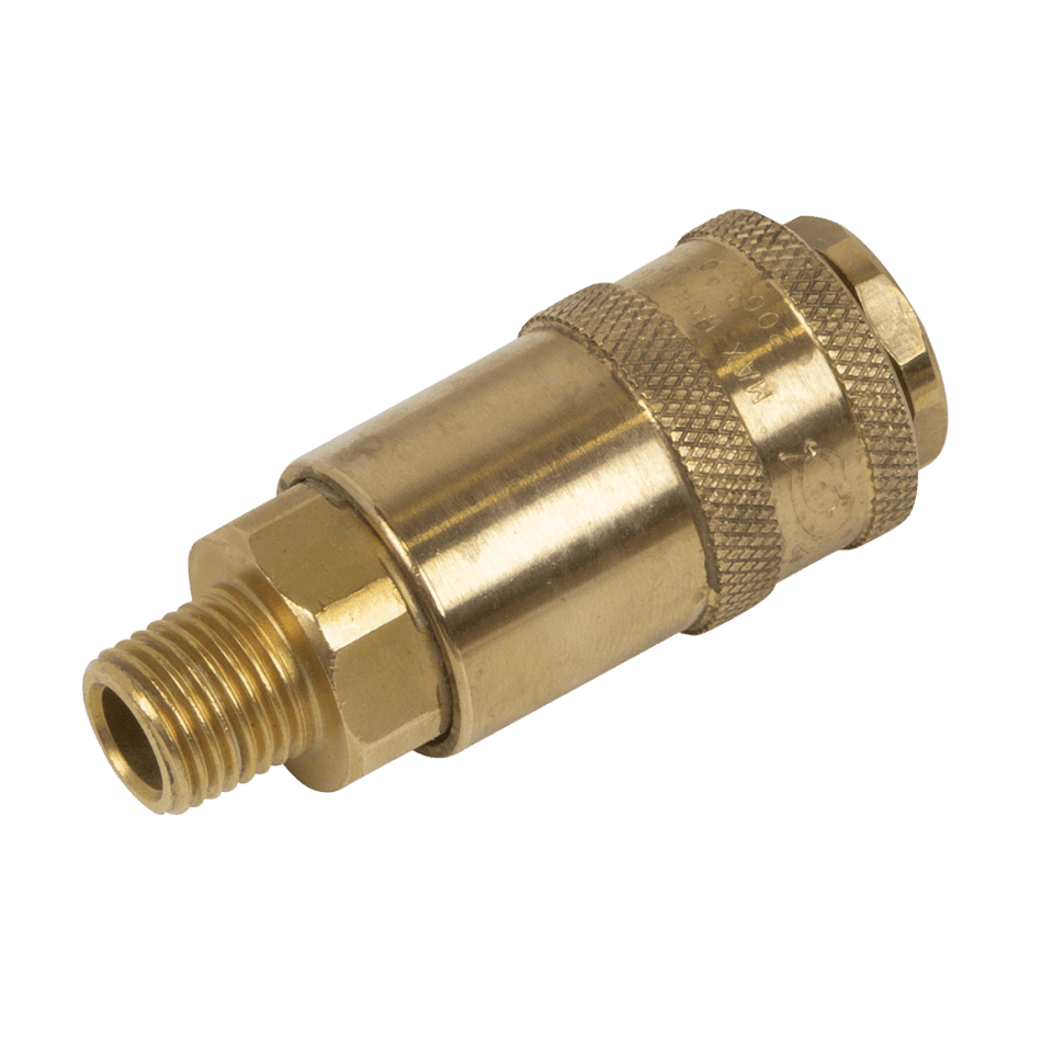 PCL Non-Corrodible Coupling Body Male 1/4"BSPT : Model No- AC91