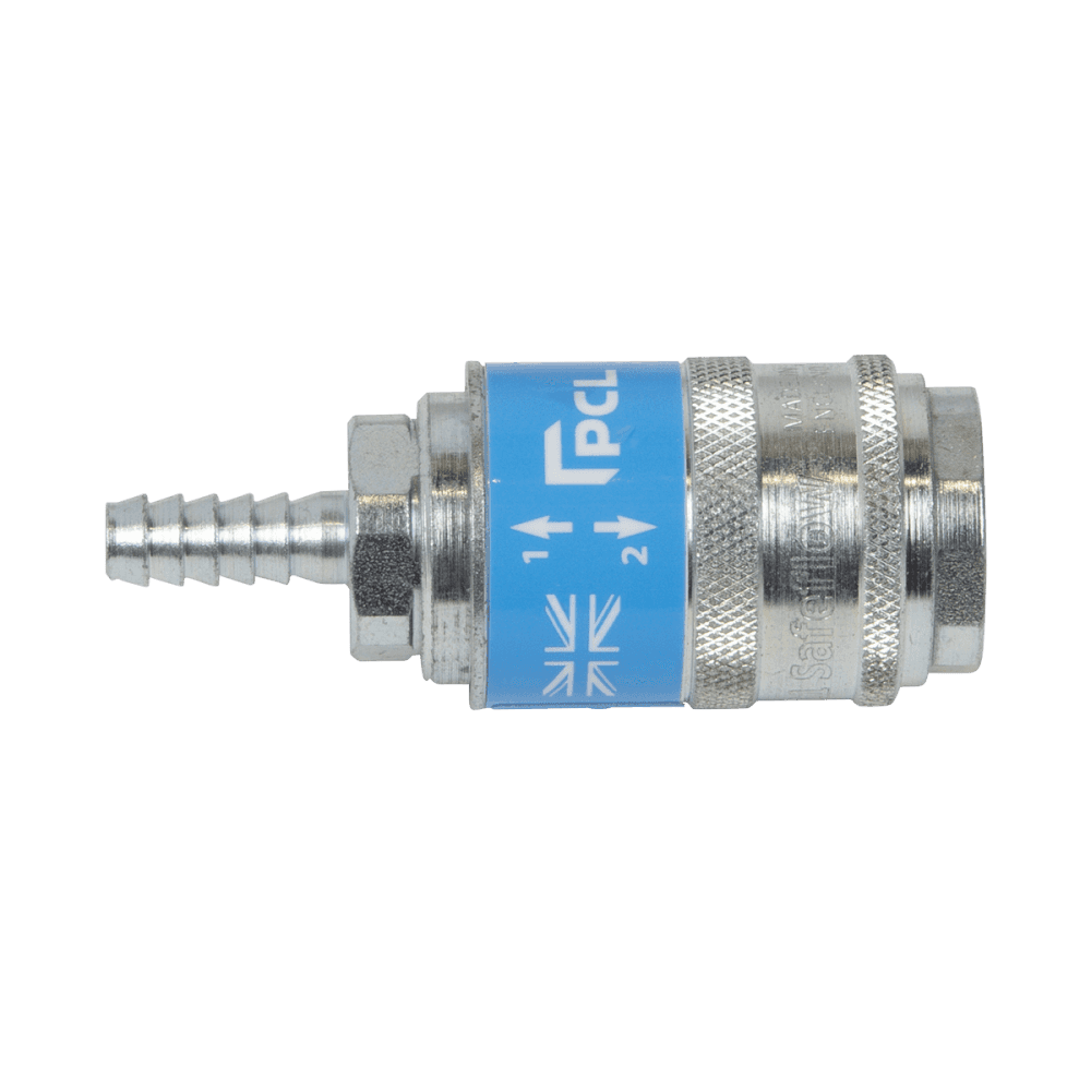 PCL Safeflow Safety Coupling Body Tailpiece for 1/4" Hose Model No- AC96