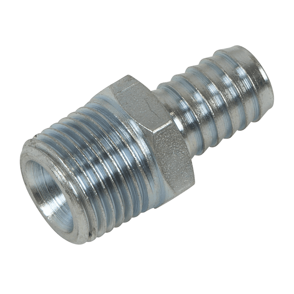 PCL Screwed Tailpiece Male 1/2"BSPT - 1/2" Hose - Pack of 2 : Model No- AC99