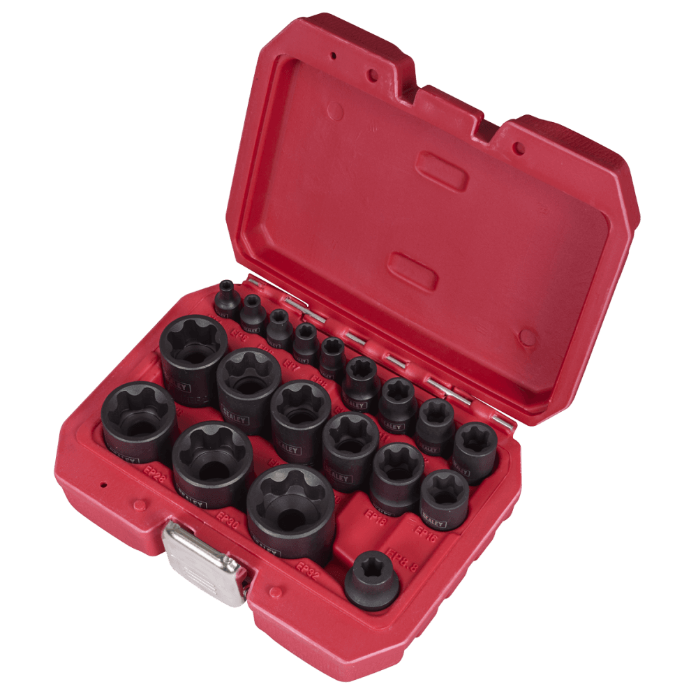 External TRX-P* Socket Set 19pc Model No- SX097