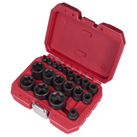 External TRX-P* Socket Set 19pc Model No- SX097