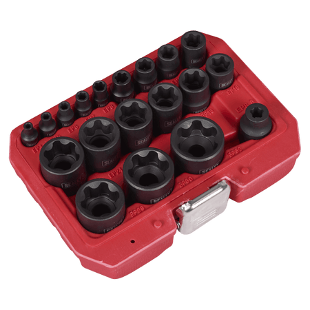 External TRX-P* Socket Set 19pc Model No- SX097