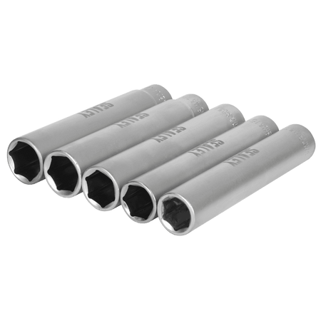 Extra-Deep Socket Set 3/8"Sq Drive 5pc Model No- SX1519