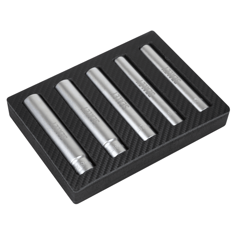 Extra-Deep Socket Set 3/8"Sq Drive 5pc Model No- SX1519
