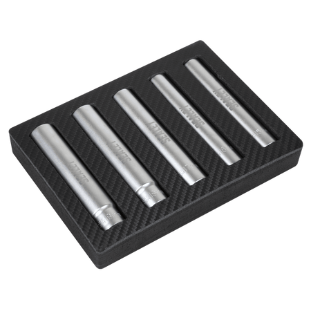 Extra-Deep Socket Set 3/8"Sq Drive 5pc Model No- SX1519