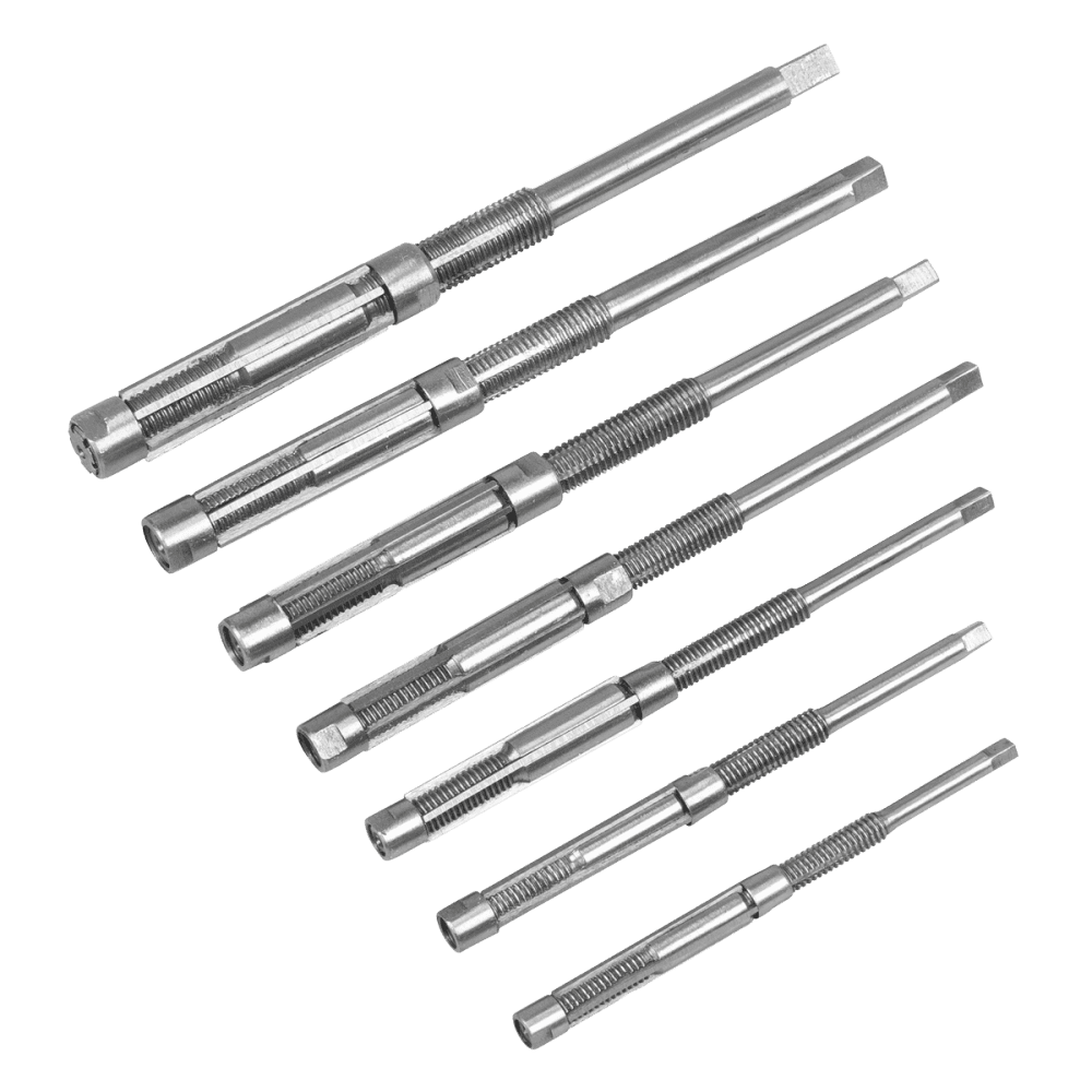 Adjustable Hand Reamer Set - 7pc Model No- AHR3803