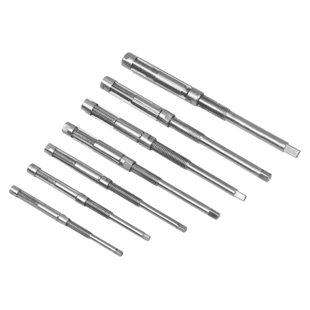 Adjustable Hand Reamer Set - 7pc Model No- AHR3803