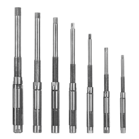 Adjustable Hand Reamer Set - 7pc Model No- AHR3803