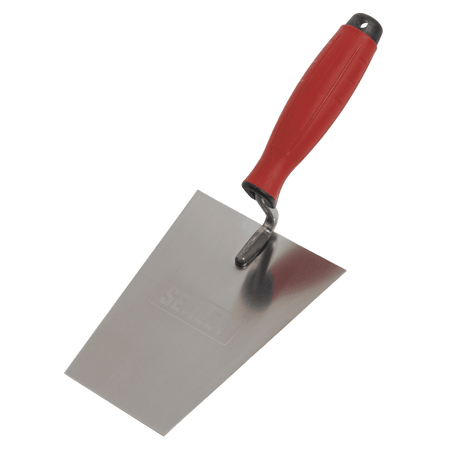 Stainless Steel Masonry Trowel with Rubber Handle 160mm Model No- T1203